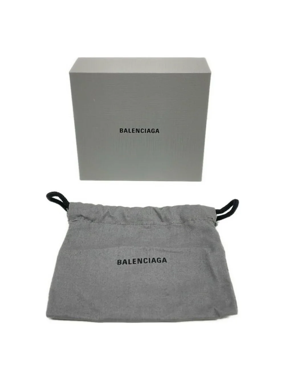 Balenciaga Bangle Silk Beige Black White Scarf